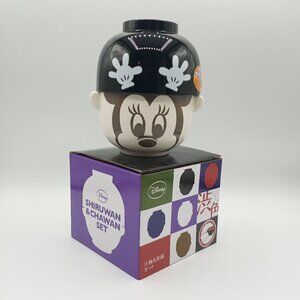 Mickey Mouse Sun Art Disney / Soup Bowl Tea Bowl Set, Mini / Crayon Touch -Japan